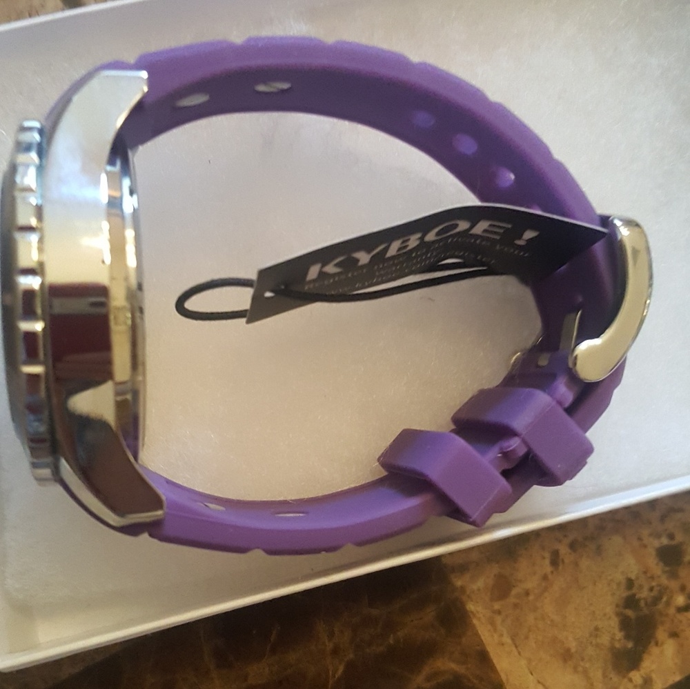 Kyboe Silver Series 48mm Watch.NWT - Picture 5 of 8